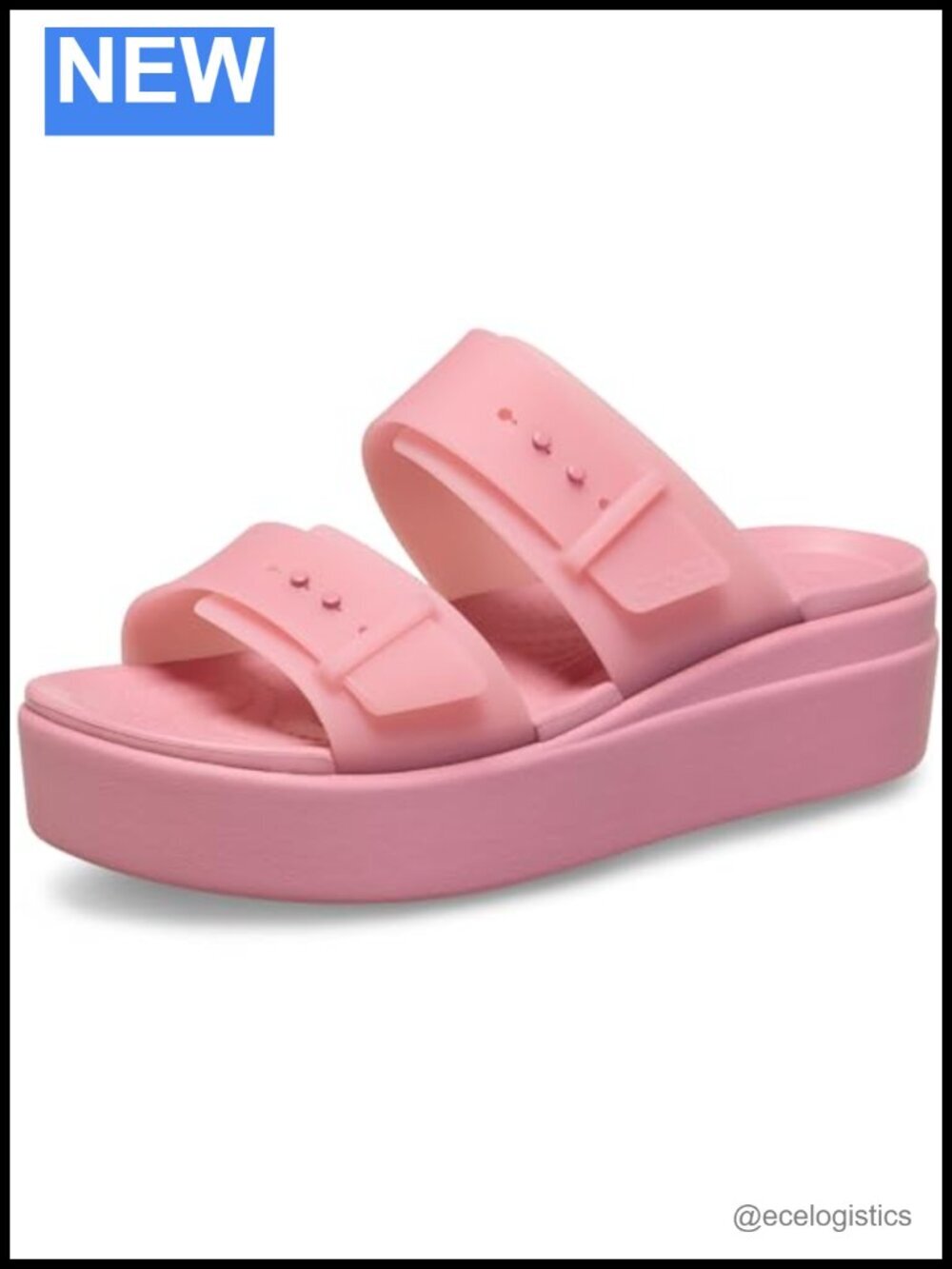 Platform Wedge Sandal with LiteRide Comfort Adjustable Buckle Strap